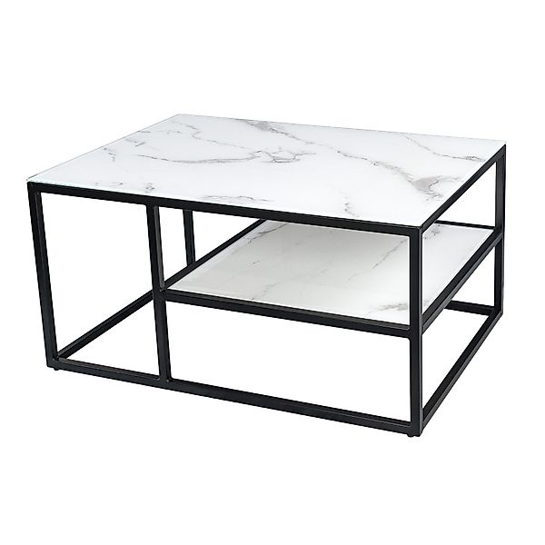 riess-ambiente Couchtisch BOUTIQUE 90cm weiß / schwarz (1-St), Wohnzimmer · günstig online kaufen