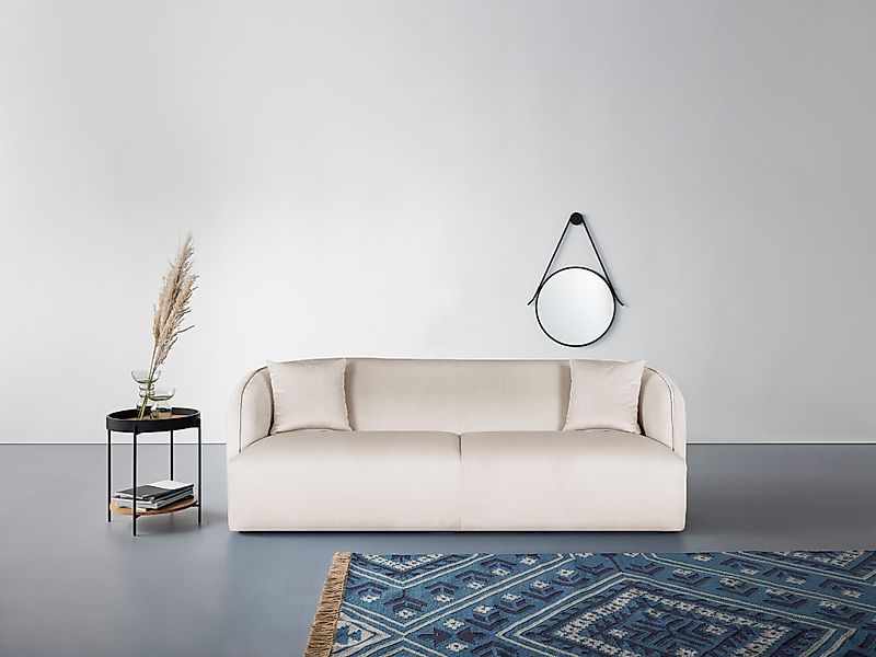 andas 3-Sitzer "Knautschzone" auch mit Bouclé-Bezug günstig online kaufen