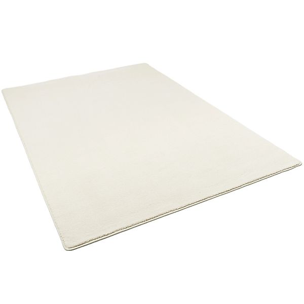 Snapstyle Hochflor Luxus Velours Teppich Touch Creme 160x160cm günstig online kaufen