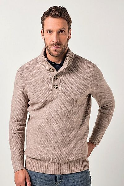 JP1880 Rundhalspullover JP1880 Stricktroyer CashmereTouch Strukturstrick günstig online kaufen