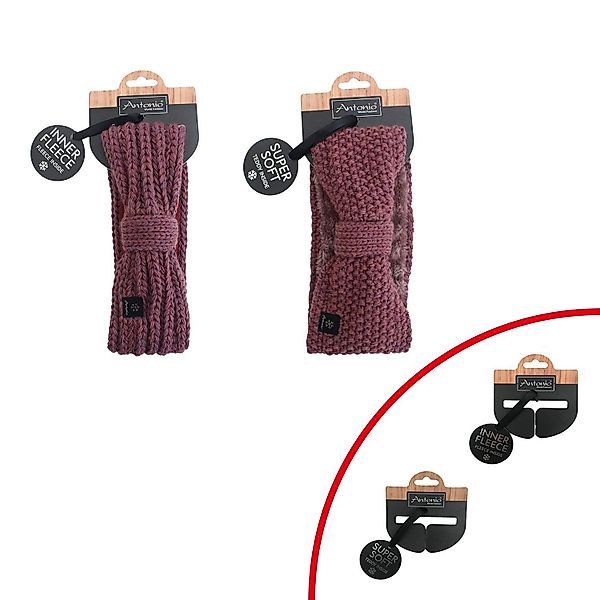 Antonio Strickmütze Antonio Damen Strickstirnband mit günstig online kaufen