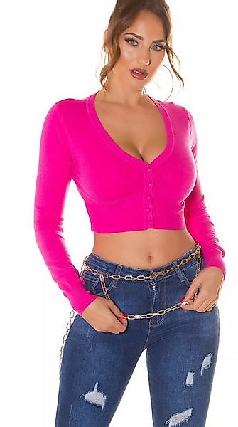 Koucla Cardigan Crop-Pullover günstig online kaufen
