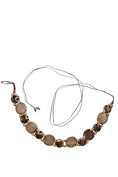 COLLEZIONE ALESSANDRO Taillengürtel "Coconut", Holzgürtel zum Binden günstig online kaufen