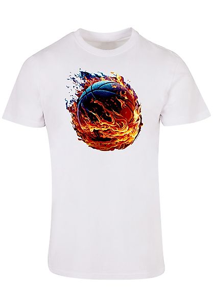 F4NT4STIC T-Shirt "Basketball On Fire Sport UNISEX", Print günstig online kaufen