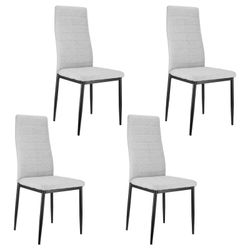 BBG Esszimmerstuhl Hochlehner ohne Armlehnen 4er-Set günstig online kaufen