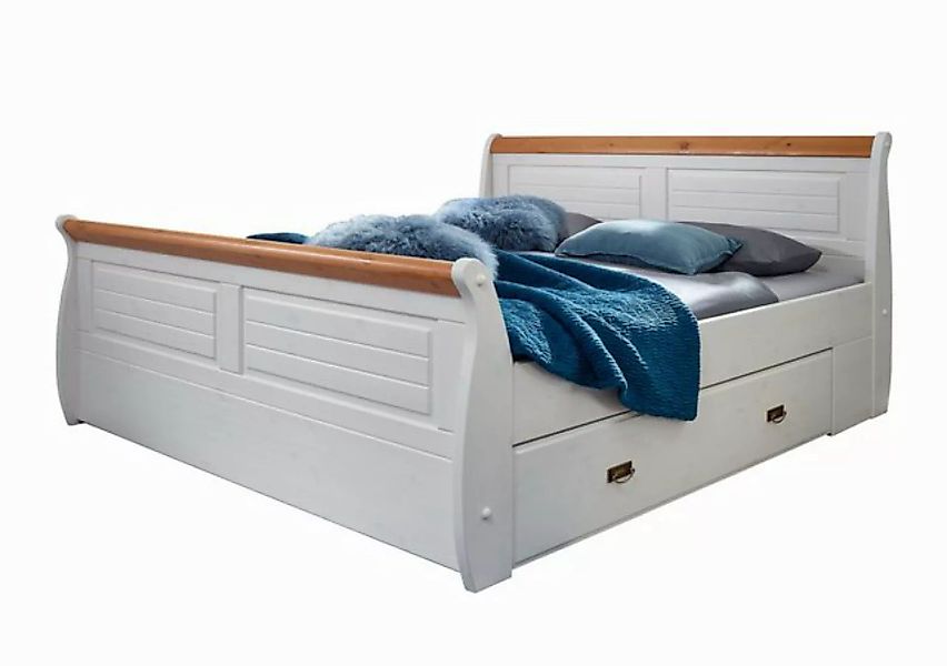 Lebenswert Bett SZ-0132, 187 x 99 x 223 cm (B/H/T) günstig online kaufen