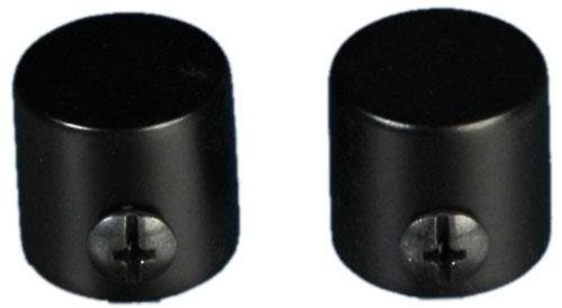 Liedeco Gardinenstangen-Endstück Endkappe, Gardinen, (Set, 2-St), günstig online kaufen