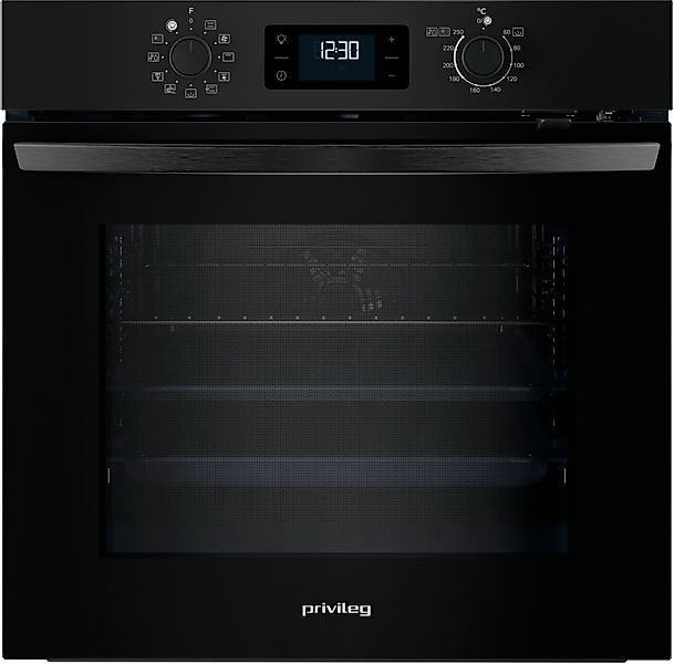 Privileg Einbaubackofen »PBA285PU1K« mit Teilauszug Hydrolyse & Pyrolyse - günstig online kaufen