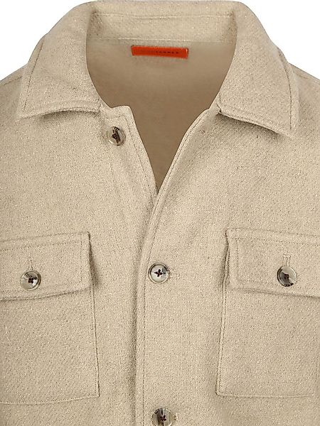 Suitable Overshirt Wool Blend Beige - Größe XL günstig online kaufen