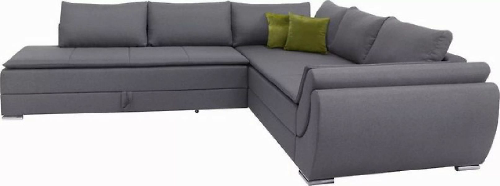 INOSIGN Ecksofa Göteborg, mit Boxspring-Bettfunktion und Bettkasten, Dauers günstig online kaufen