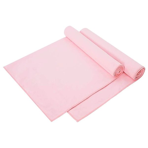 vidaXL Sporthandtücher 2 Stk Rosa 140 x 70 cm Polyester und Polyamid 420114 günstig online kaufen
