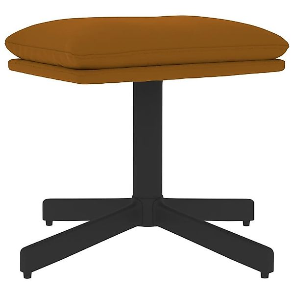 vidaXL Polsterhocker Fußhocker Braun 60x60x36 cm günstig online kaufen