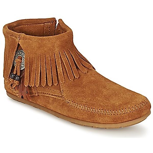 Minnetonka  Damenstiefel CONCHO FEATHER SIDE ZIP BOOT günstig online kaufen