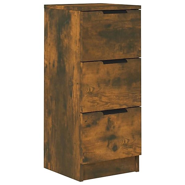 vidaXL Sideboard Räuchereiche 30x30x70 cm Holzwerkstoff 817012 günstig online kaufen