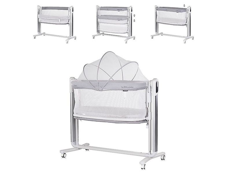 Chipolino Komplettbett Babywiege elektrisch Ultima, Beistellbett Schaukelfu günstig online kaufen