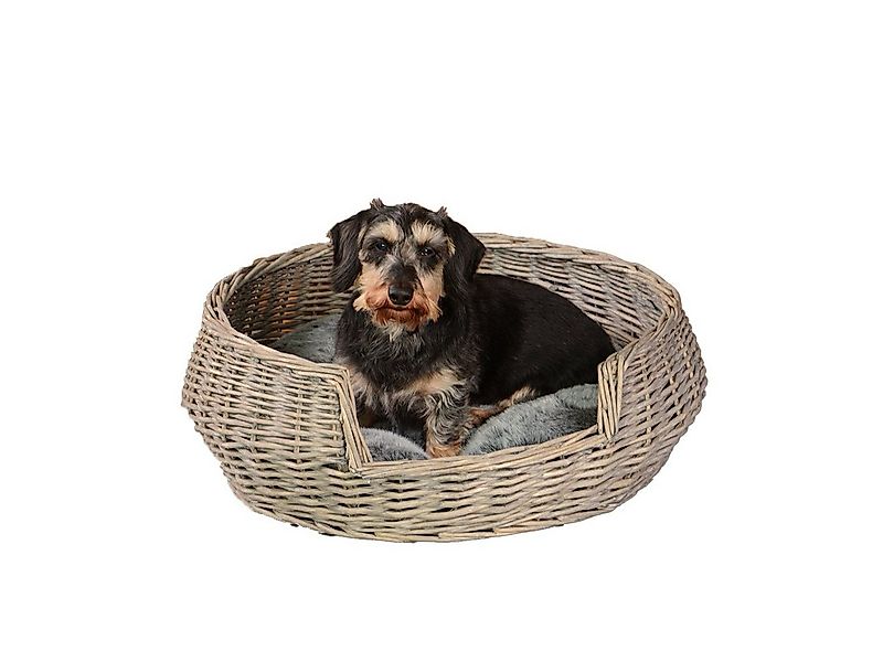 UNUS ANIMALS Tierkorb Haustierkorb mit Kissen Ø65 cm gemütlicher Korb, Hund günstig online kaufen