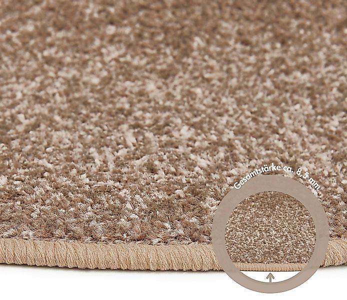 Andiamo Stufenmatte »Casablanca, Made in Netherlands«, halbrund, 6,5 mm Höh günstig online kaufen