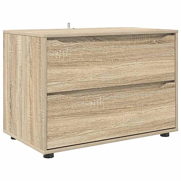 vidaXL Aufbewahrungsschrank Sonoma-Eiche 80 x 48 x 57 cm Holzwerkstoff 8888 günstig online kaufen