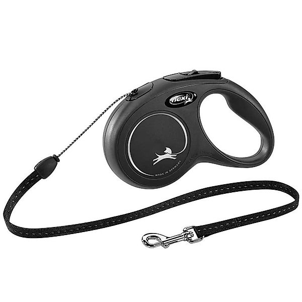 Hundeleine Classic Cord 5 Meter Schwarz günstig online kaufen