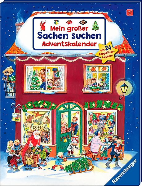 Ravensburger Spielzeug-Adventskalender Mein großer Sachen suchen günstig online kaufen