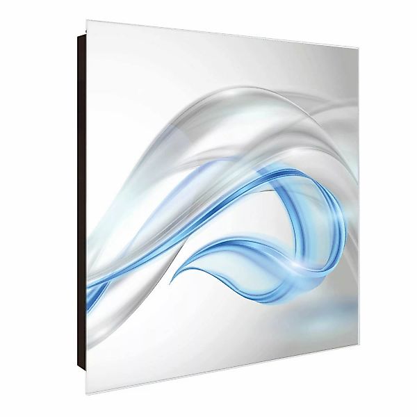 Banjado Großer Schlüsselkasten Glas 30x30cm Schwarz Scharnier Links 50 Hake günstig online kaufen