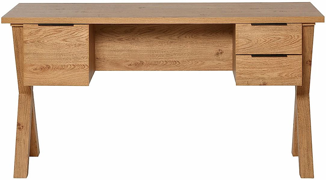 Jahnke Schreibtisch "X-CLUB D 15", (1 St.), große Arbeitsfläche, stabiles X günstig online kaufen