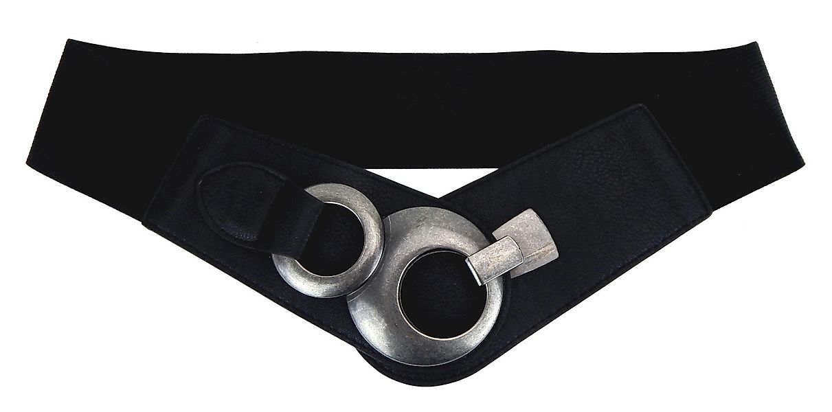Ella Jonte Stretchgürtel schwarz Schnalle silber günstig online kaufen