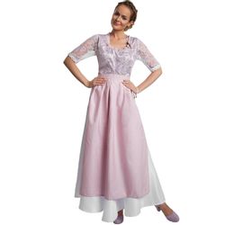 dressforfun Dirndl Frauenkostüm Maxi-Dirndl Neuschwanstein Modell günstig online kaufen