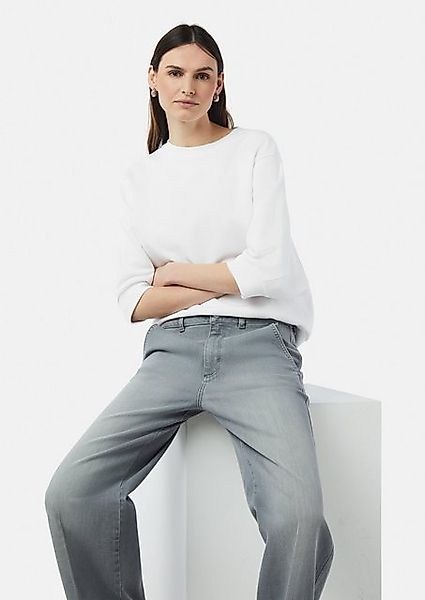 comma casual identity Sweatshirt Sweatshirt im Relaxed Fit mit 3/4-Ärmeln günstig online kaufen