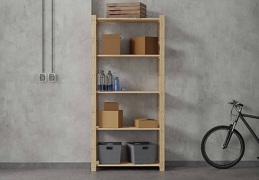 Lenmar Bücherregal Lenmar HOLZREGAL B Serie günstig online kaufen