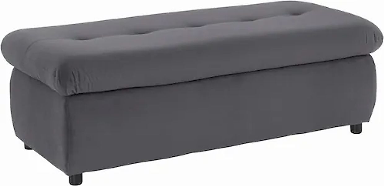 TRENDMANUFAKTUR Hocker »Indie II, bequemer Bankhocker mit Staufach unter de günstig online kaufen