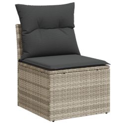 vidaXL Loungesofa Gartensofa ohne Armlehnen mit günstig online kaufen
