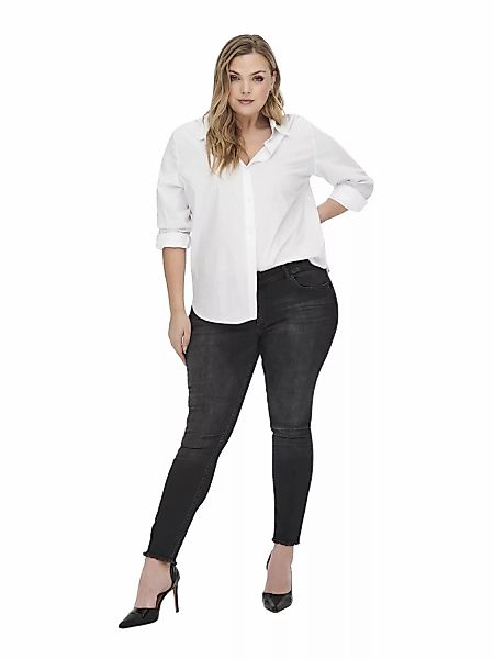 Carmakoma by Only Damen Jeans CARWILLY REG SKINNY ANK JEANS - Skinny Fit - günstig online kaufen