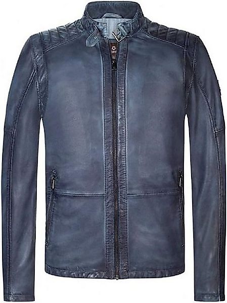 Milestone Lederjacke Cornelio Herren Bikerjacke aus Lammleder günstig online kaufen
