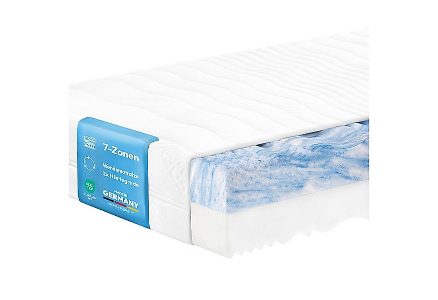 Kaltschaummatratze RAVE DUO H2/H3, H3/H4 Matratze 80x200, 180x200 und weite günstig online kaufen