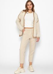 SASSYCLASSY Cardigan Lässige Strickjacke mit markanten günstig online kaufen