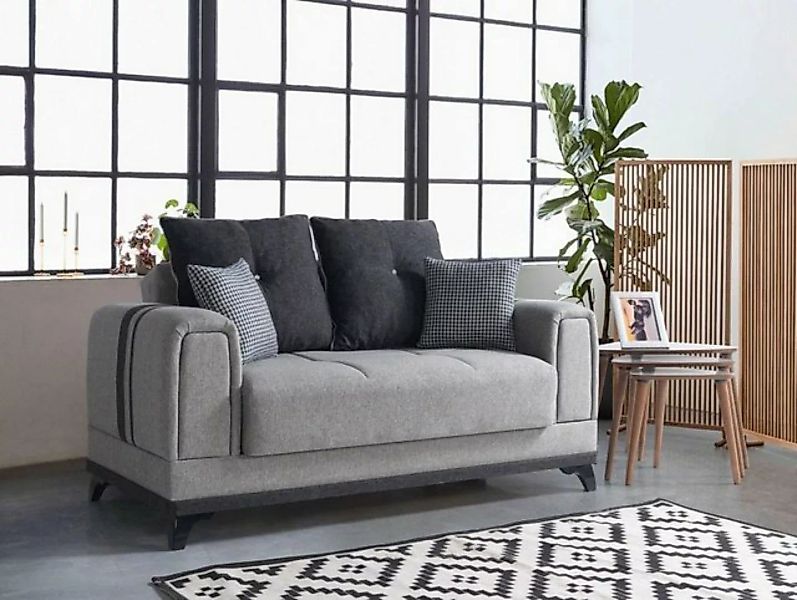 JVmoebel Sofa Luxus Wohnzimmer Sofa 2 Sitzer Relax Sofa Modern Luxus Sofa L günstig online kaufen