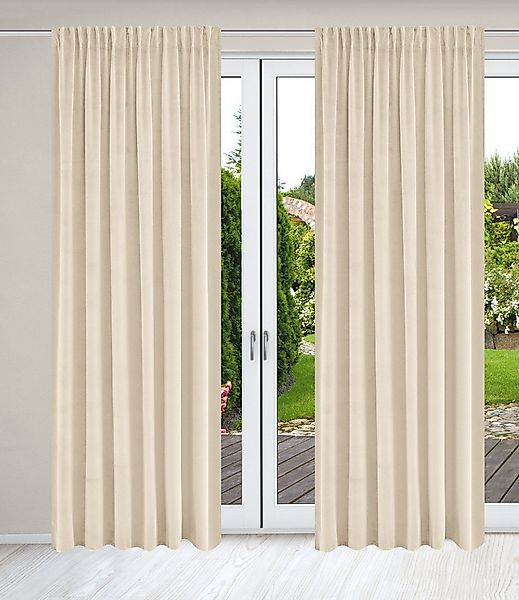 Guido Maria Kretschmer Home&Living Vorhang SAMT (2 St), Multifunktionsband, günstig online kaufen