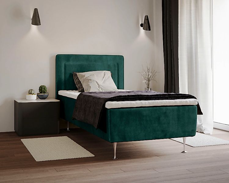 Home affaire Boxspringbett "Hacer" Topper, H2 oder H3 und in Breiten 70,80, günstig online kaufen