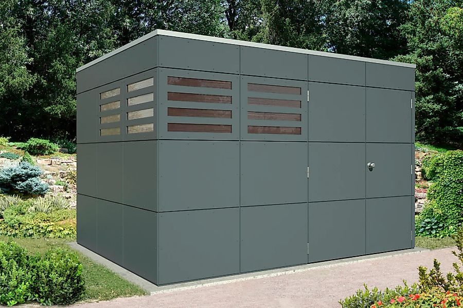 Skanholz Gartenhaus "CrossCube Brisbane 4" günstig online kaufen