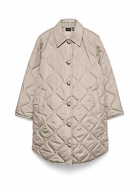 Vero Moda Steppmantel "VMMILLIE COAT NOOS" mit Knopfleiste günstig online kaufen