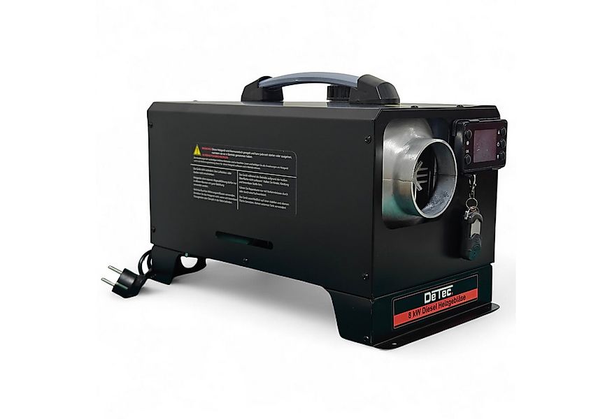 DeTec. Heizgerät DT-8Di indirekte Dieselkanone 8kW Schwarz 12V & 230V 5L Ta günstig online kaufen