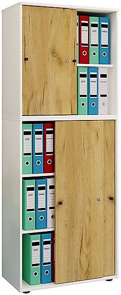 VCM Aktenschrank Büroschrank Aktenschrank Schiebetüren Lona 5fach günstig online kaufen