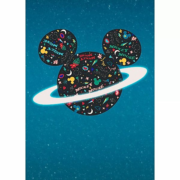 Komar Vliestapete »Digitaldruck Vlies - Planet Mickey - Größe 200 x 280 cm« günstig online kaufen