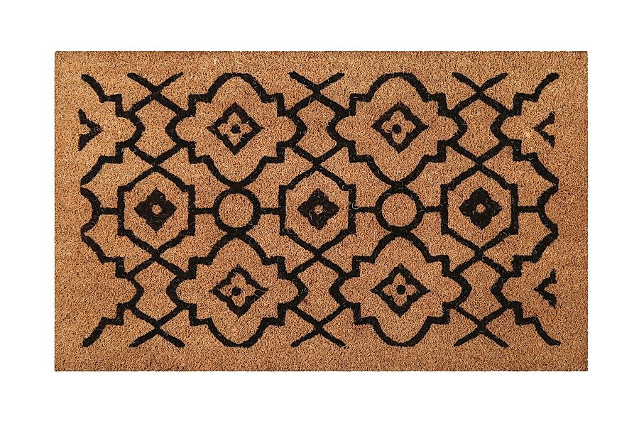 Wecon home Fußmatte »Posh Palace«, rechteckig, 18 mm Höhe, rutschfest, robu günstig online kaufen