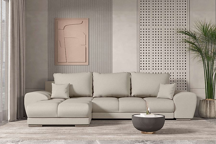 99rooms Ecksofa Antalya, Sofa L-Form, Eckcouch, günstig online kaufen