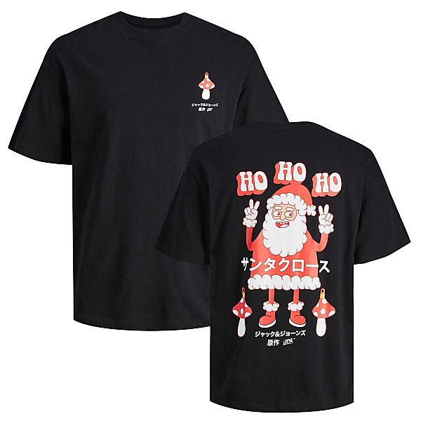 Jack&Jones T-Shirt mit Print auf Vorder- und Rückseite Farbe schwarz Größe: günstig online kaufen