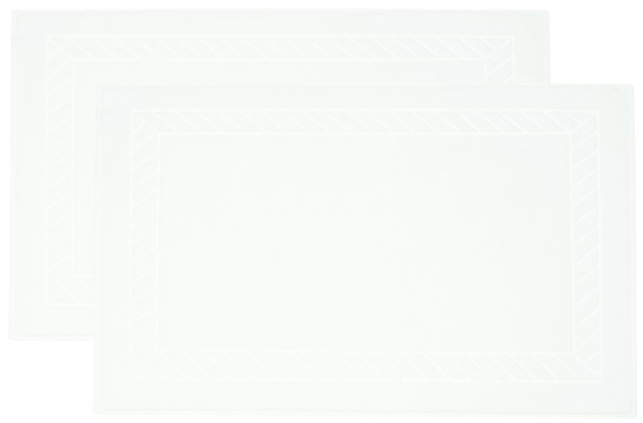 ZOLLNER Badematte, rutschhemmend, fußbodenheizunggeignet, 100% Baumwolle, günstig online kaufen