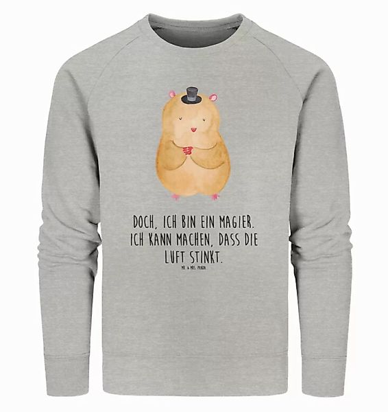 Mr. & Mrs. Panda Longpullover Größe XS Hamster Hut - Heather Grey - Geschen günstig online kaufen