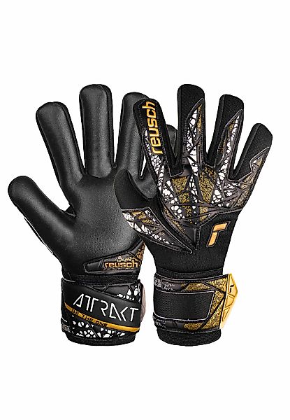 Reusch Torwarthandschuhe "Attrakt Silver NC Junior" mit Negative Cut günstig online kaufen